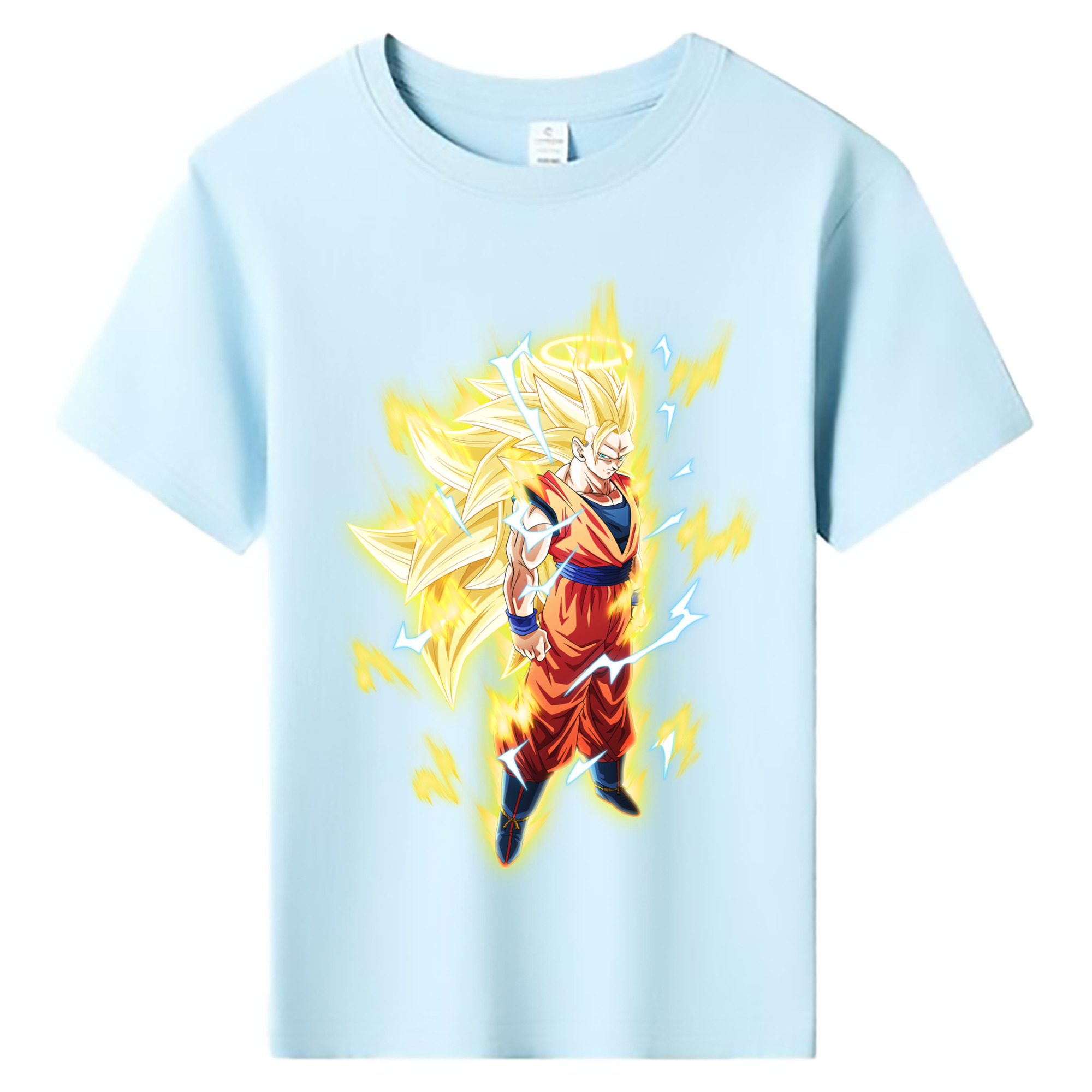 （画像用） ドラゴンボール 孫悟空（そん ごくう）Son Goku カカロット DRAGON BALL Kakarotto 綿100％キッズTシャツ（フロントプリント）
